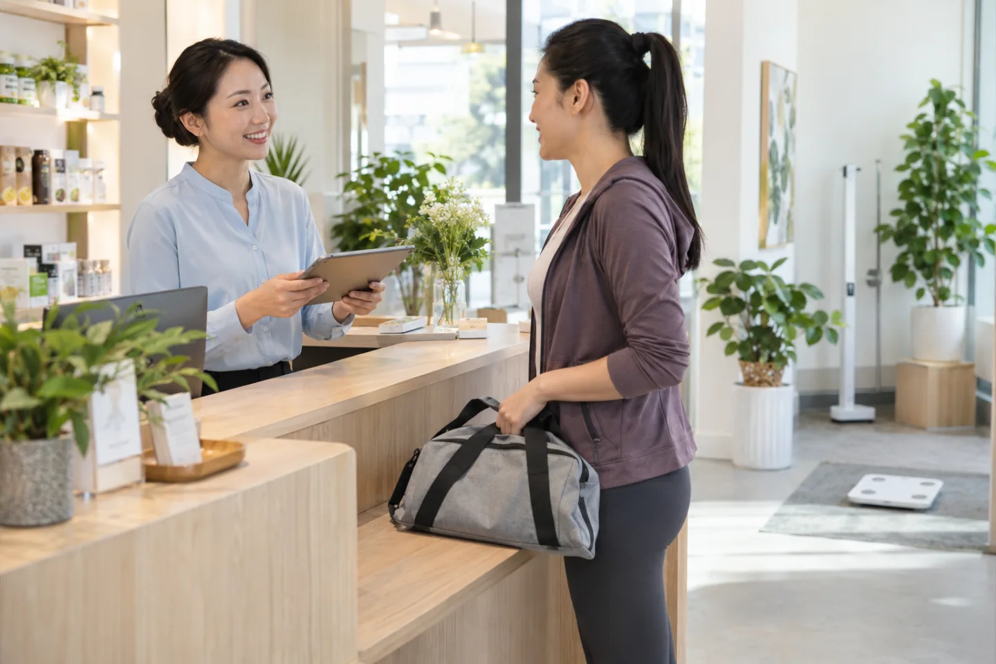 到店签到,把服务起点记录下来,AI 生成场景示意